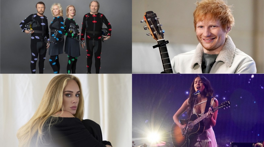 skynews adele ed sheeran abba